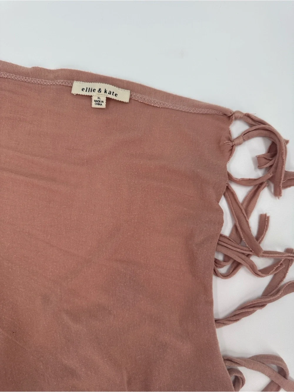 Ellie & Kate Dusty Rose Vest Size XL